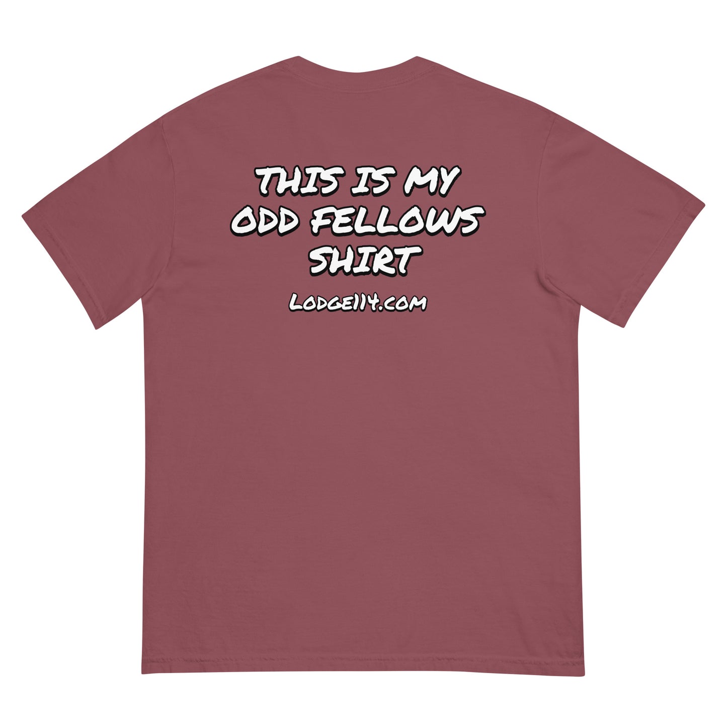 Plano Odd Fellows 114 Members "This Is My Shirt" t-shirt