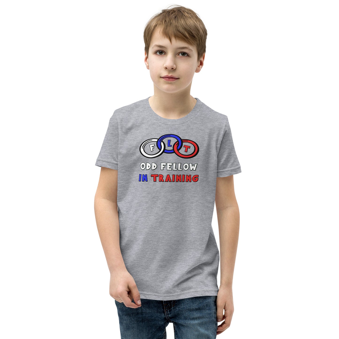 Odd Fellow in Training Youth Short Sleeve T-Shirt (Front Print Only)