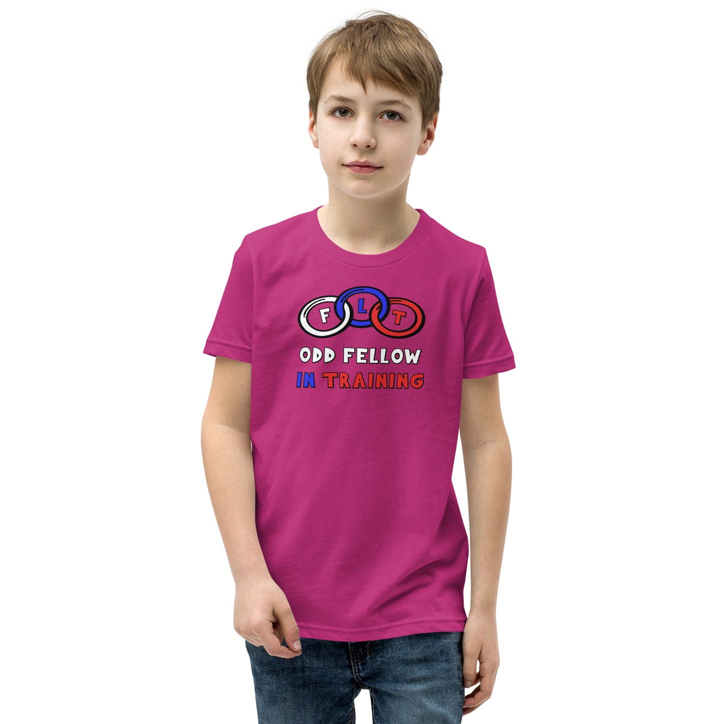 Odd Fellow in Training Youth Short Sleeve T-Shirt (Front Print Only)