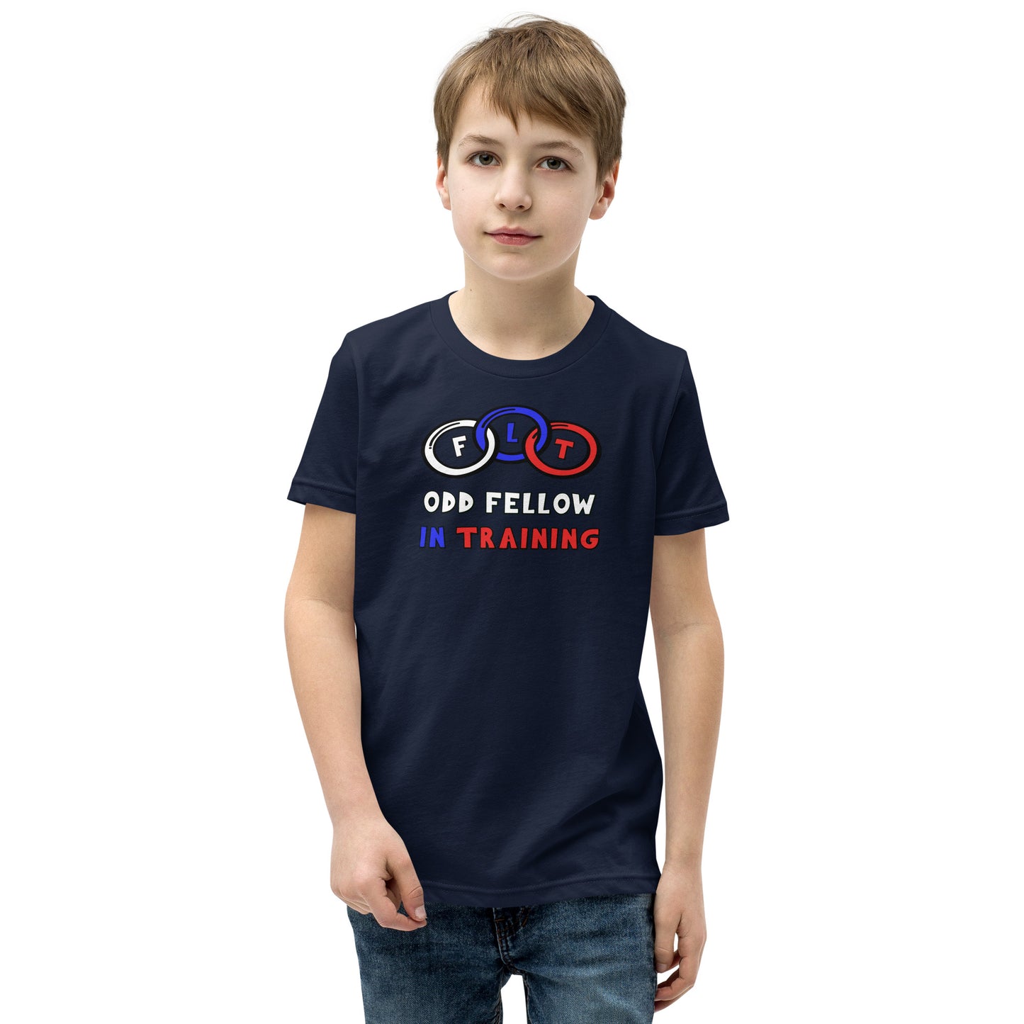 Odd Fellow in Training Youth Short Sleeve T-Shirt (Front Print Only)