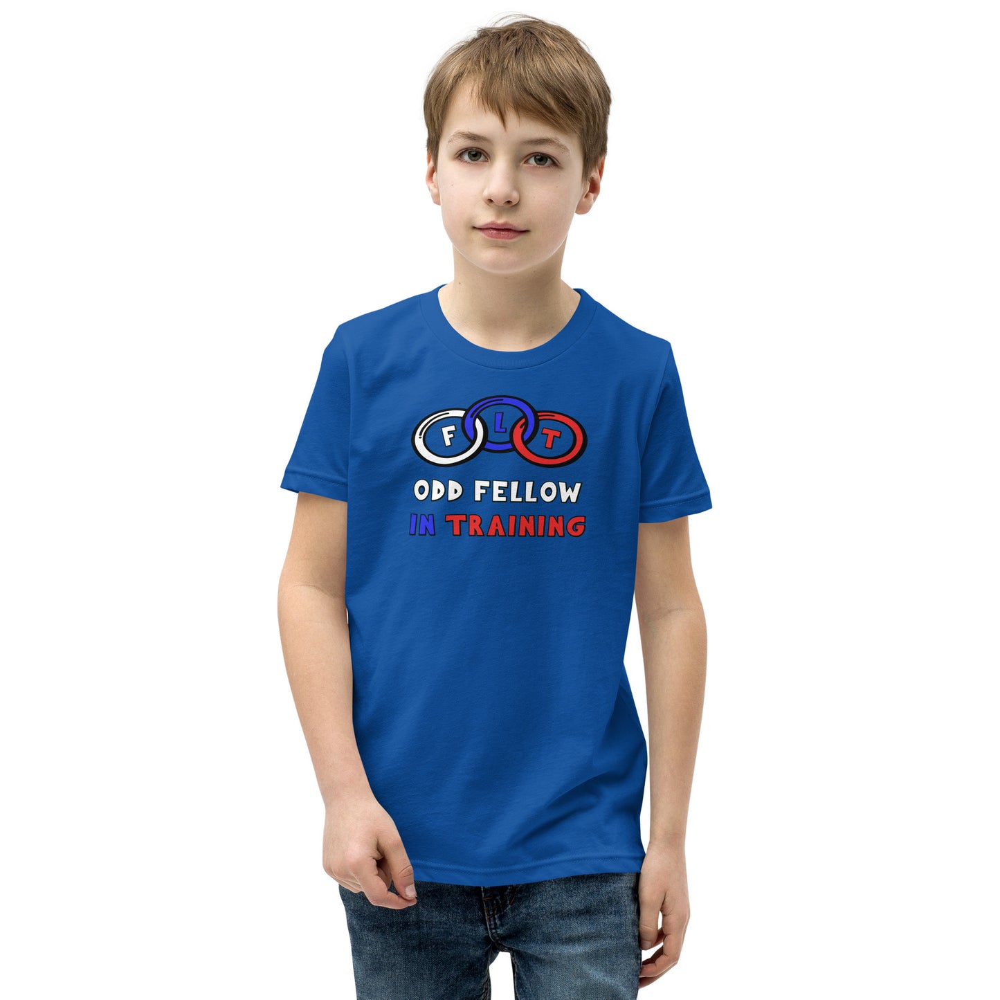 Odd Fellow in Training Youth Short Sleeve T-Shirt (Front Print Only)