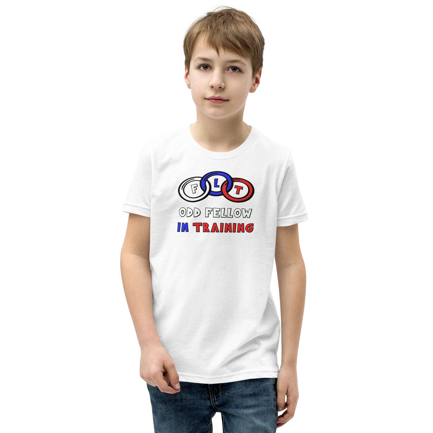 Odd Fellow in Training Youth Short Sleeve T-Shirt (Front Print Only)